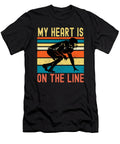 My Heart Is on the Line Football Offense Tinh Tran Le Thanh T-Shirt