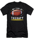My Type of Therapy Football Steven Zimmer T-Shirt