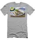 Navajas a LA Plancha Grilled Razor Clams with Garlic and Parsley Spanien Gastromedia T-Shirt