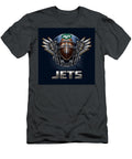 New York Jets Emblem with Wings Kevin Walker and Pixel Reverie T-Shirt