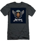 New York Jets Winged Helmet Design Kevin Walker and Pixel Reverie T-Shirt