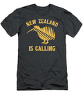New Zealand Is Calling Kiwi for Men Women Kids Traveller Farns Maori Crazy Squirrel T-Shirt