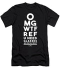 Omg Wtf Ref U Need Glasses Are U Blind Jacob Zelazny T-Shirt