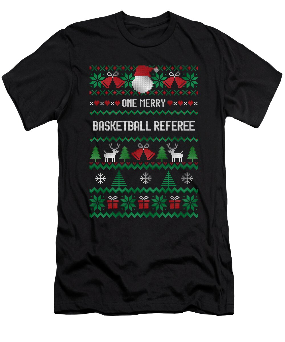 One Merry Basketball Referee Jane Keeper T-Shirt