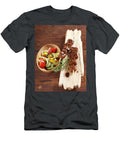 Oriental Marinated Grilled Beef Kebabs with Grilled Vegetables Teubner Foodfoto T-Shirt