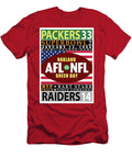 Packers 33 Raiders 14 Super Bowl 2 Ron Regalado T-Shirt