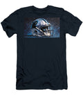 Panthers Football Helmet Explosion Kevin Walker and Pixel Reverie T-Shirt