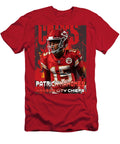 Patrick Mahomes in Kansas City Chiefs Gear Kevin Walker and Pixel Reverie T-Shirt