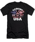 Patriotic USA Lacrosse Flag 1967 Kanig Designs T-Shirt