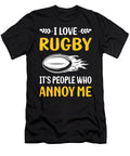 People Annoy Me Rugby Petrona Romero T-Shirt