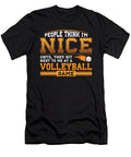 People Think I Am Nice Until They Sit Next to Me At a Volleyball Game John Ugbogbo T-Shirt