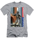 Peyton Manning Statue At Lucas Oil Stadium 4337 Jack Schultz T-Shirt