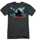 Pittsburgh Steelers Helmet on Field Kevin Walker and Pixel Reverie T-Shirt