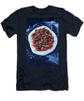 Pizza Topped with Zophobas Larvae Mealworms Crickets and Grasshoppers Sandra Krimshandl Tauscher T-Shirt