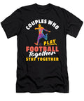 Player Couple Footballer American Football Crazy Squirrel T-Shirt