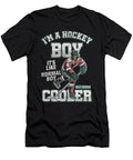 Player Hockeyist Hockey Coach Fan Wintersports Gift Im a Hockey Boy Thomas Larch T-Shirt