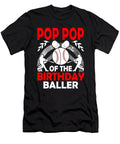Pop Pop of the Birthday Baller Baseball Dhbubble T-Shirt