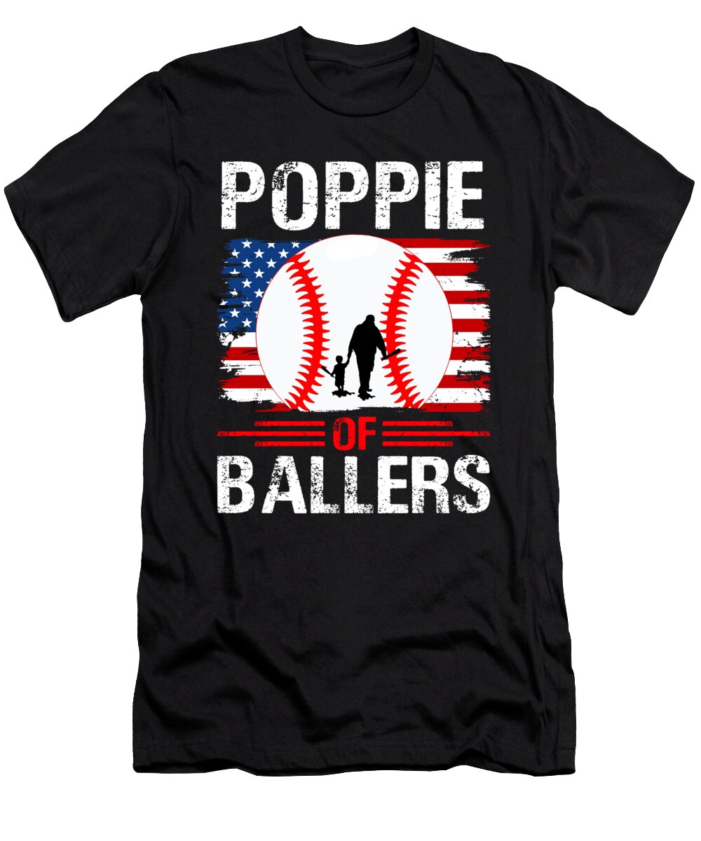 Poppie of Ballers Baseball Dhbubble T-Shirt