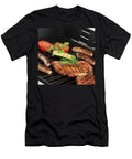 Pork Steaks Sausages and Vegetables on the Grill Feig Feig T-Shirt