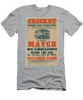 Poster Advertising a Cricket Match At Victoria Park Cricket Club on 18 July 1854 English School T-Shirt