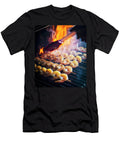 Prawn Kebabs on a Smoking Barbecue Don Crossland T-Shirt