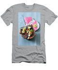 Prawn Skewers with Green Vegetables and Avocado Dip Gerlach Hans T-Shirt