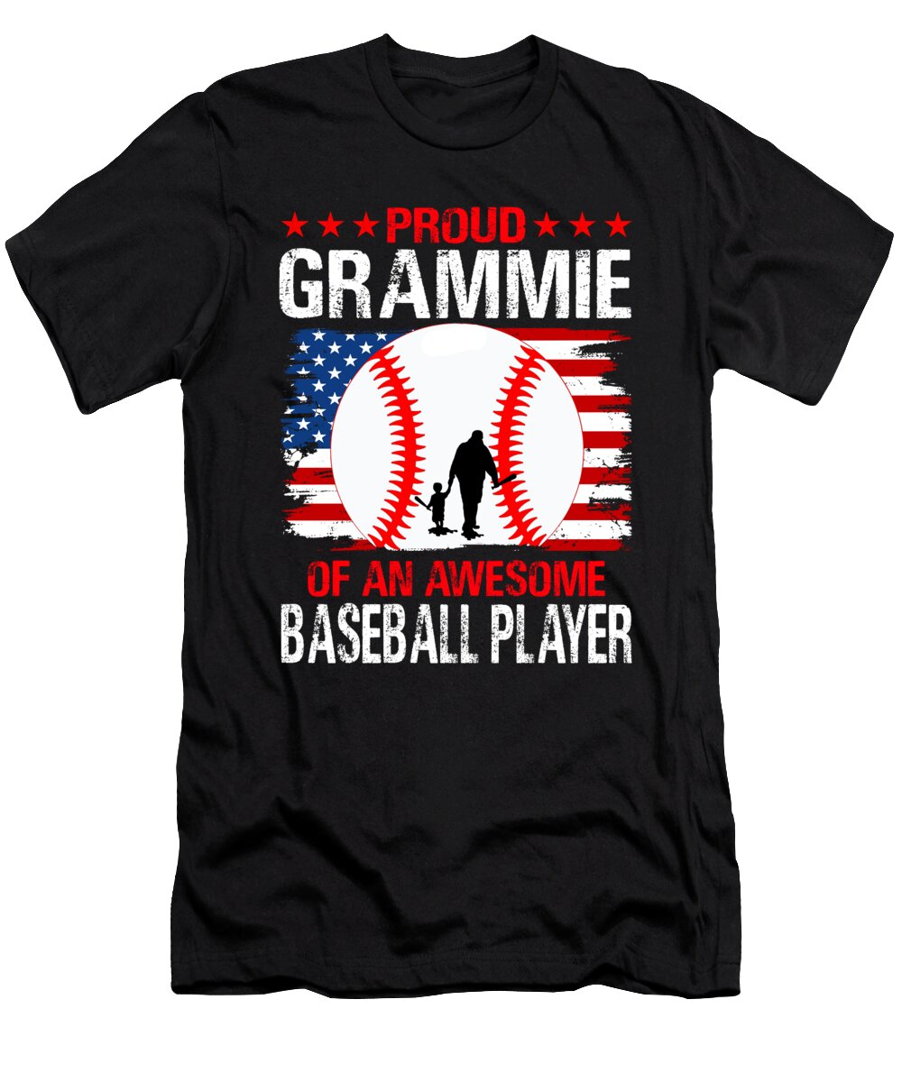 Proud Grammie of an Awesome Baseball Player Dhbubble T-Shirt