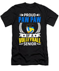 Proud Paw Paw of a Volleyball Senior Dhbubble T-Shirt