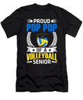 Proud Pop Pop of a Volleyball Senior Dh Bubble T-Shirt