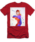 Quarterback Football Player Color Splash Dan Sproul T-Shirt