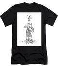 Referee with Whistle and Red Card Drawing Frank Ramspott T-Shirt