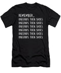 Remember Kneepads Then Shoes Volleyball Me T-Shirt