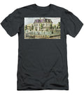 Residential Home with the Family Playing Cricket Unknown Artist T-Shirt