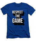 Respect the Game Navy College Mascot Designs T-Shirt