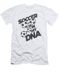 Retro Soccer Fan Gift Is in My Dna Soccer Lover Kanig Designs T-Shirt
