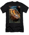 Ribeye Steak on a Flaming Grill Herbert Lehmann T-Shirt