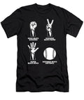 Rock Paper Scissors Softball Pitcher Catcher Gift Thomas Larch T-Shirt