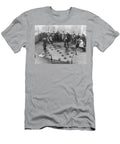 Rooftop Giant Checkers Game Underwood Archives T-Shirt