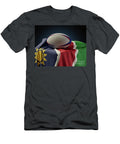 Rugby Ball and Namibia Flag Allan Swart T-Shirt