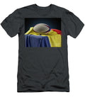 Rugby Ball and Romania Flag Allan Swart T-Shirt
