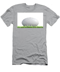 Rugby Ball Resting on Grass Allan Swart T-Shirt