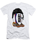 Rugby Ball with Gear Ubung Sartika T-Shirt
