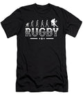 Rugby Evolution Retro Style Graphic Eboni Dabila T-Shirt