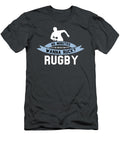 Rugby for Men Women Kids Wing Player League Union Crazy Squirrel T-Shirt