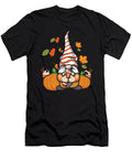 Rugby Gnome Pumpkin Football Fan Thanksgiving Shirtom T-Shirt