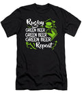 Rugby Green Beer Repeat the Primal Matriarch Art T-Shirt