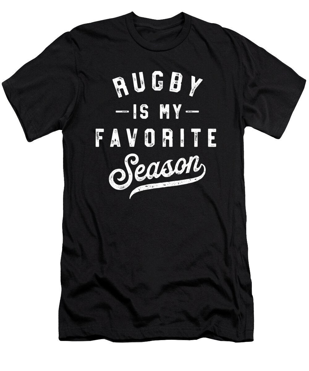 Rugby Is My Favorite Season Vintage Jensen Cena T-Shirt