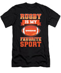 Rugby Is My Favorite Sport Graphic Alessandra Roth T-Shirt