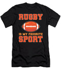Rugby Is My Favorite Sport Print Alessandra Roth T-Shirt