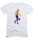 Rugby Man Player 02 in Watercolor Cristina Romero T-Shirt